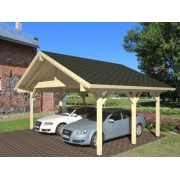 Palmako Carport Robert 20.6m2 Timber Garages & Carports